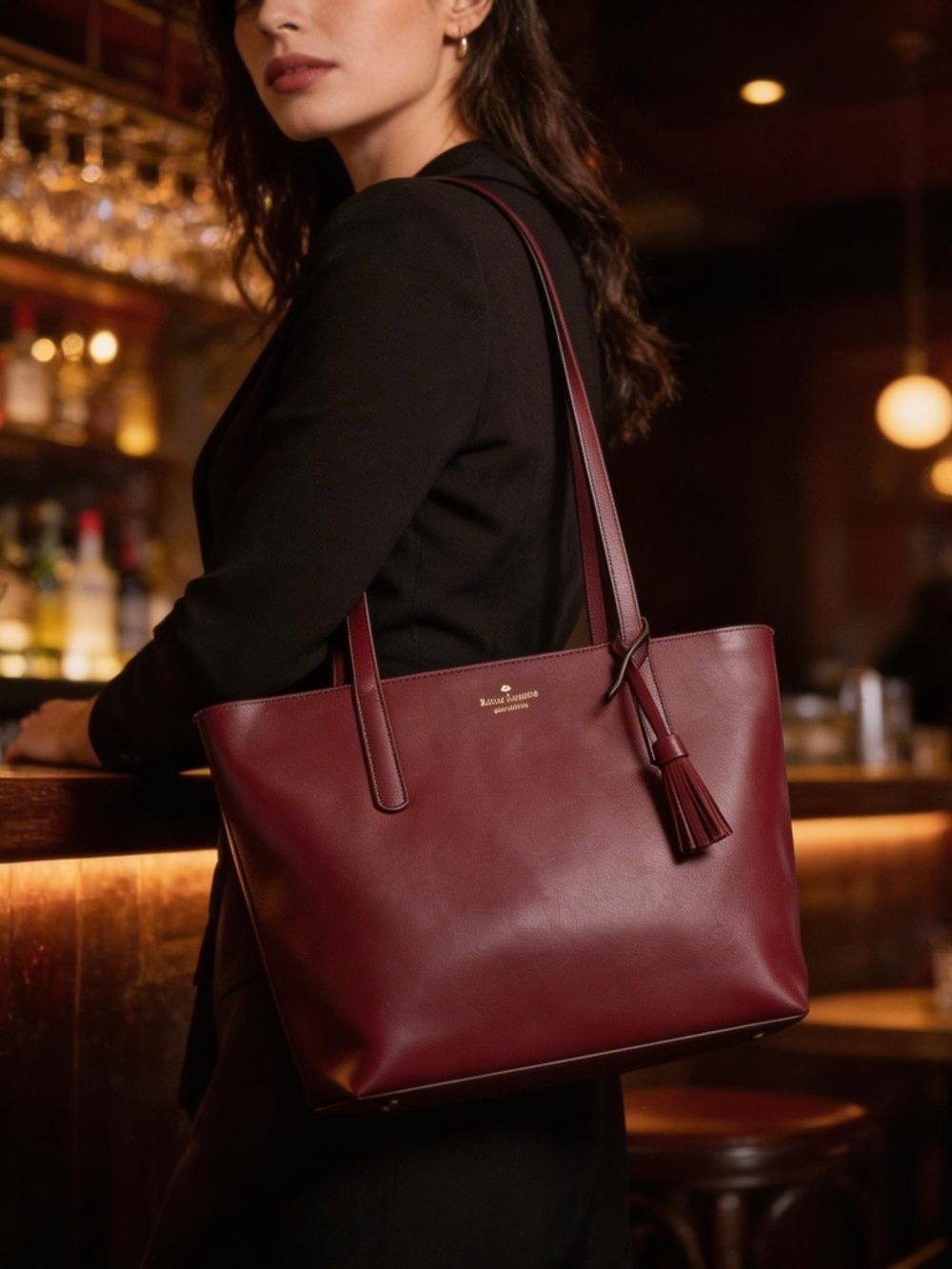 COA - Kate Spade New York Emilia Large Tote - Cherrywood - Picture 3 of 16